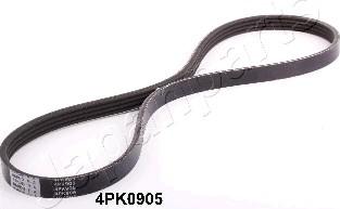 Japanparts DV-4PK0905 - Cinghia Poly-V www.autoricambit.com