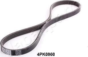 Japanparts DV-4PK0860 - Cinghia Poly-V www.autoricambit.com