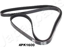 Japanparts DV-4PK1600 - Cinghia Poly-V www.autoricambit.com