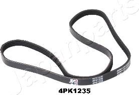 Japanparts DV-4PK1235 - Cinghia Poly-V www.autoricambit.com