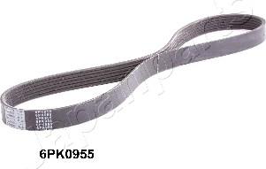 Japanparts DV-6PK0955 - Cinghia Poly-V www.autoricambit.com