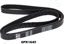 Japanparts DV-6PK1645 - Cinghia Poly-V www.autoricambit.com