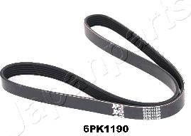 Japanparts DV-6PK1190 - Cinghia Poly-V www.autoricambit.com