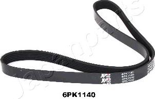 Japanparts DV-6PK1140 - Cinghia Poly-V www.autoricambit.com