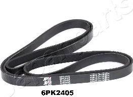 Japanparts DV-6PK2405 - Cinghia Poly-V www.autoricambit.com