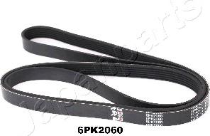 Japanparts DV-6PK2060 - Cinghia Poly-V www.autoricambit.com