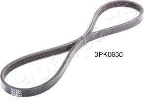 Japanparts DV-3PK0630 - Cinghia Poly-V www.autoricambit.com