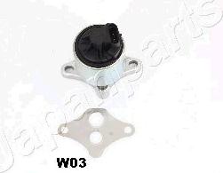 Japanparts EGR-W03 - Valvola ricircolo gas scarico-EGR www.autoricambit.com