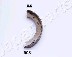 Japanparts GF-908AF - Kit ganasce, Freno stazionamento www.autoricambit.com