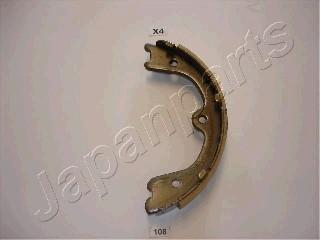 Japanparts GF-108AF - Kit ganasce, Freno stazionamento www.autoricambit.com