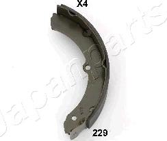 Japanparts GF-229AF - Kit freno, freni a tamburo www.autoricambit.com