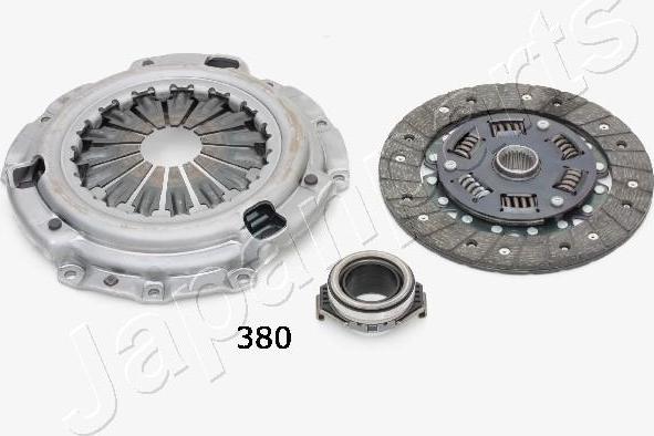 Japanparts KF-380 - Kit frizione www.autoricambit.com