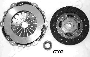 Japanparts KF-CI02 - Kit frizione www.autoricambit.com