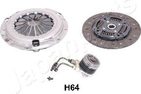 Japanparts KF-H64 - Kit frizione www.autoricambit.com