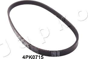 Japko 4PK715 - Cinghia Poly-V www.autoricambit.com