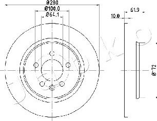 Japko 61426 - Discofreno www.autoricambit.com