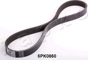 Japko 6PK860 - Cinghia Poly-V www.autoricambit.com