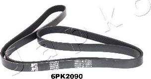 Japko 6PK2090 - Cinghia Poly-V www.autoricambit.com