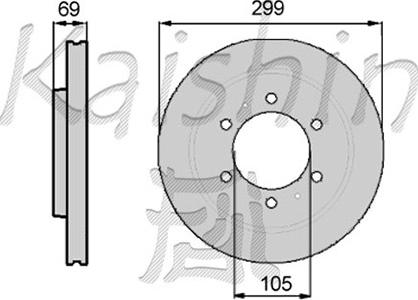 Japanparts DP-S99 - Discofreno www.autoricambit.com