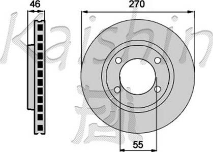 IPS Parts IBT-1389 - Discofreno www.autoricambit.com