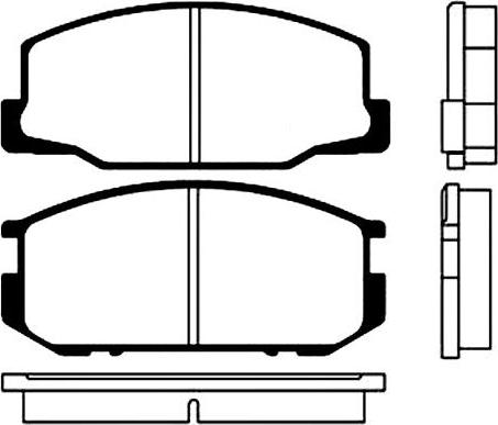 HELLA T3056 - Kit pastiglie freno, Freno a disco www.autoricambit.com