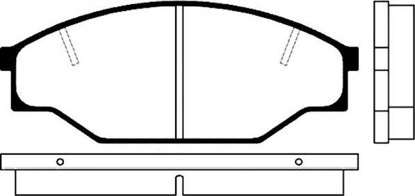 Kavo Parts BP-9010 - Kit pastiglie freno, Freno a disco www.autoricambit.com