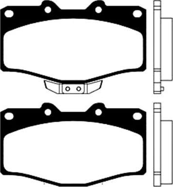 Kavo Parts BP-9018 - Kit pastiglie freno, Freno a disco www.autoricambit.com