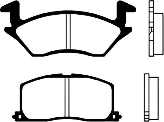 Kavo Parts BP-9017 - Kit pastiglie freno, Freno a disco www.autoricambit.com