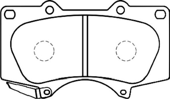 Kavo Parts BP-9084 - Kit pastiglie freno, Freno a disco www.autoricambit.com