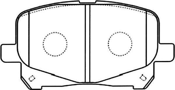 Kavo Parts BP-9085 - Kit pastiglie freno, Freno a disco www.autoricambit.com