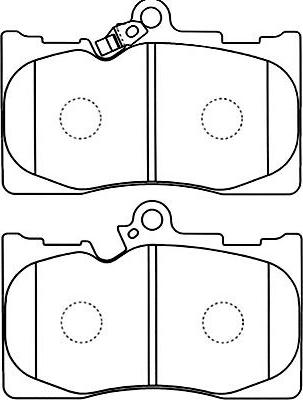 Kavo Parts BP-9102 - Kit pastiglie freno, Freno a disco www.autoricambit.com