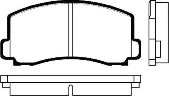 FTE BL1190A1 - Kit pastiglie freno, Freno a disco www.autoricambit.com