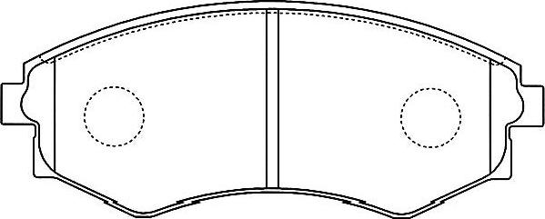 Kavo Parts BP-6590 - Kit pastiglie freno, Freno a disco www.autoricambit.com