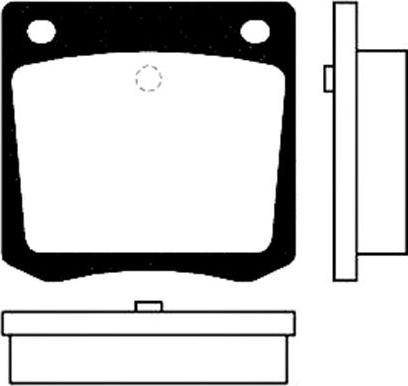 Kavo Parts BP-6540 - Kit pastiglie freno, Freno a disco www.autoricambit.com