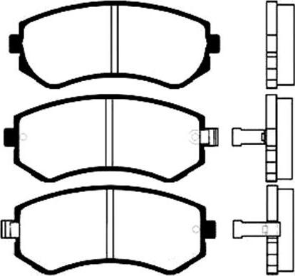 BENDIX 572541 - Kit pastiglie freno, Freno a disco www.autoricambit.com