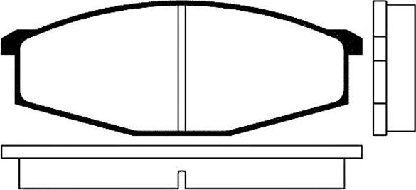 Kavo Parts BP-6502 - Kit pastiglie freno, Freno a disco www.autoricambit.com