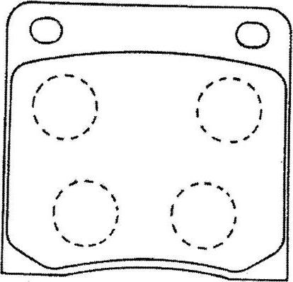 Kavo Parts BP-6584 - Kit pastiglie freno, Freno a disco www.autoricambit.com