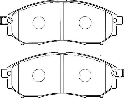 Kavo Parts BP-6583 - Kit pastiglie freno, Freno a disco www.autoricambit.com