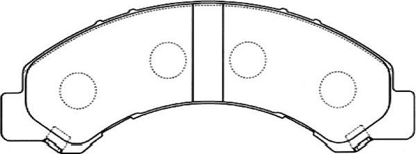 Kavo Parts BP-3513 - Kit pastiglie freno, Freno a disco www.autoricambit.com