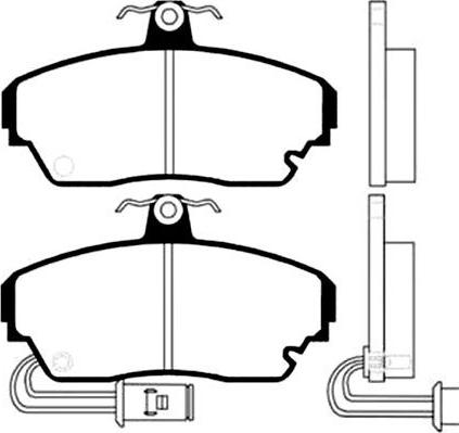 Kavo Parts BP-2009 - Kit pastiglie freno, Freno a disco www.autoricambit.com