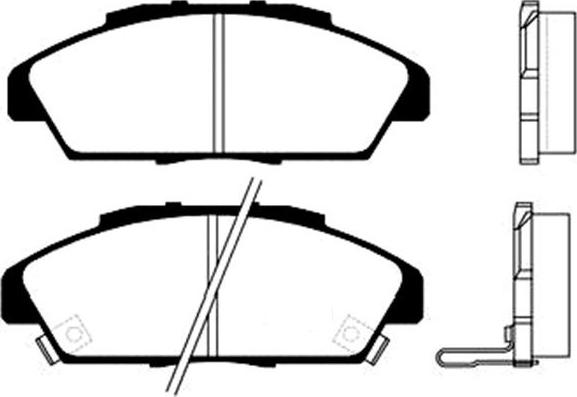 HELLA 8DB 355 016-851 - Kit pastiglie freno, Freno a disco www.autoricambit.com