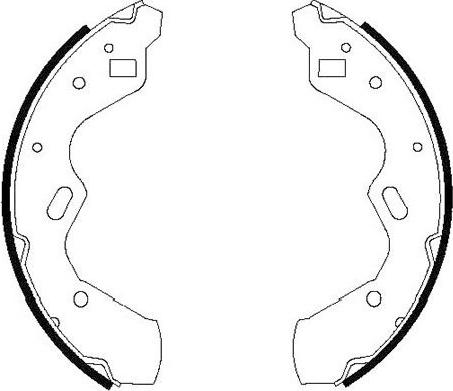 Kavo Parts BS-5419 - Kit freno, freni a tamburo www.autoricambit.com