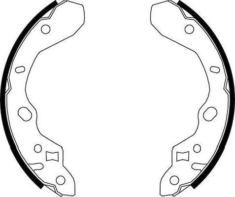 Kavo Parts BS-5425 - Kit freno, freni a tamburo www.autoricambit.com