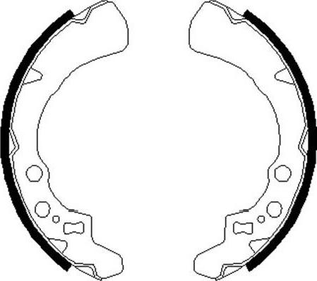 Kavo Parts BS-1904 - Kit freno, freni a tamburo www.autoricambit.com