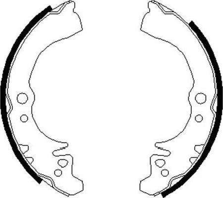 Kavo Parts BS-1905 - Kit freno, freni a tamburo www.autoricambit.com