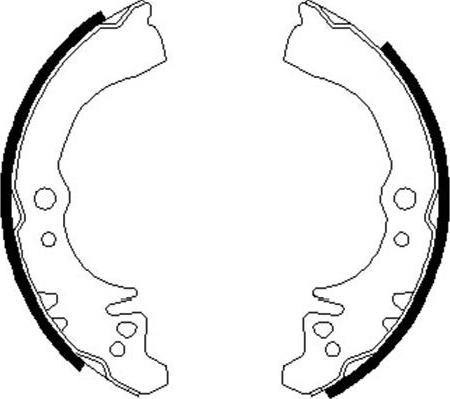 Kavo Parts BS-1907 - Kit freno, freni a tamburo www.autoricambit.com