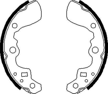 Kavo Parts BS-8909 - Kit freno, freni a tamburo www.autoricambit.com