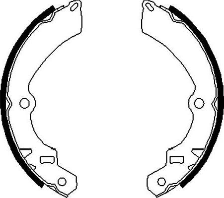 Kavo Parts BS-8905 - Kit freno, freni a tamburo www.autoricambit.com