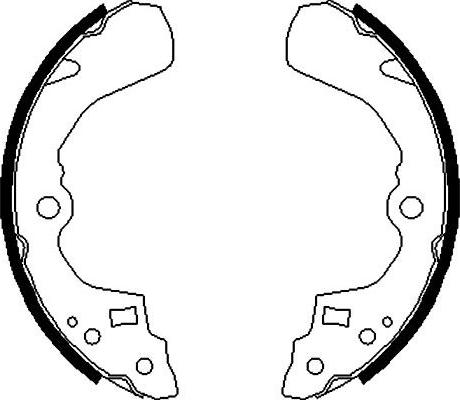 Kavo Parts BS-8907 - Kit freno, freni a tamburo www.autoricambit.com