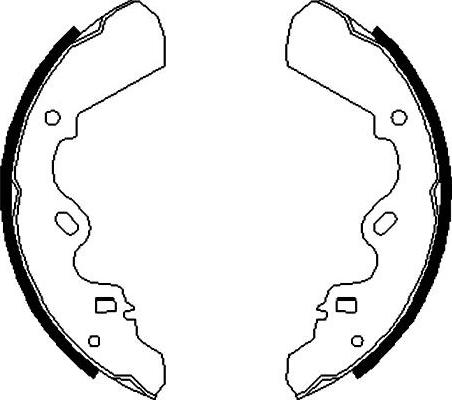 Kavo Parts BS-3901 - Kit freno, freni a tamburo www.autoricambit.com